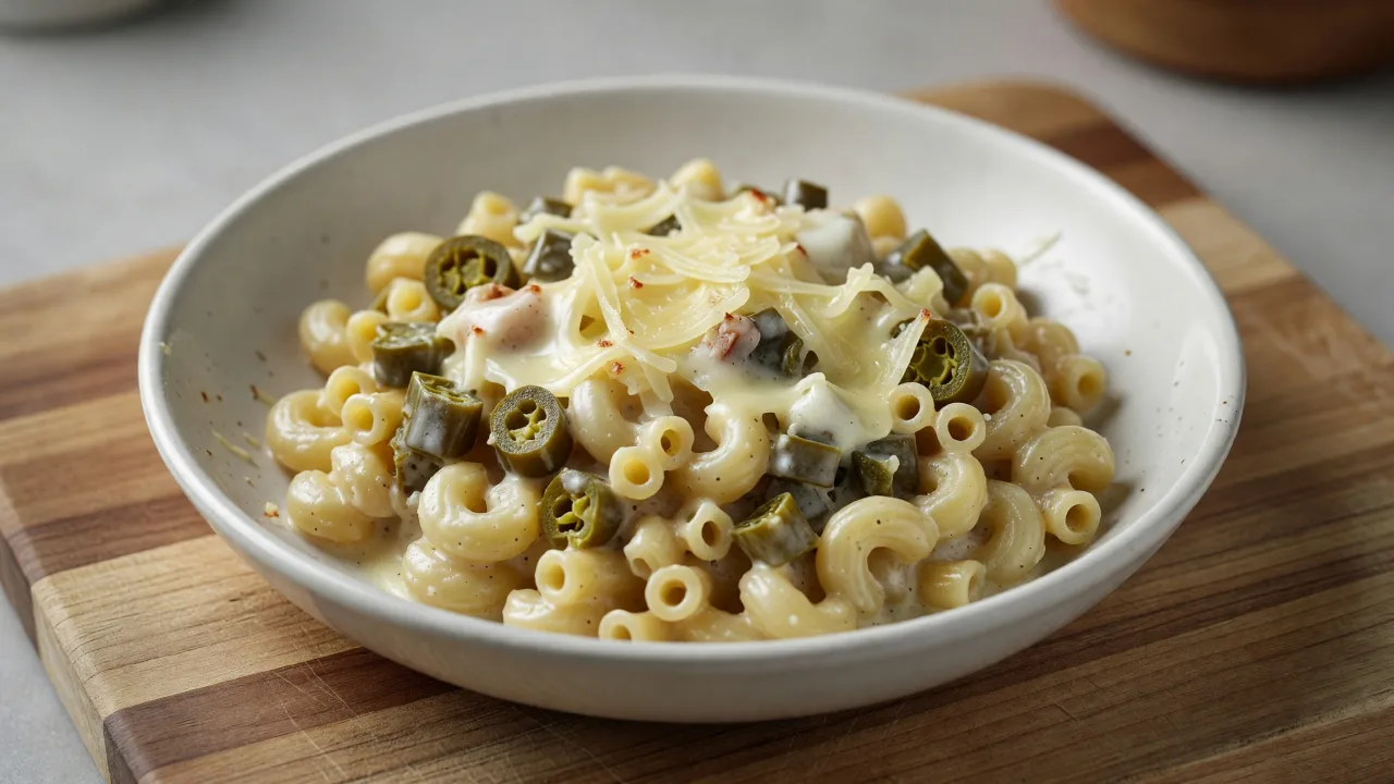 Classic Stovetop Green Chile Mac
