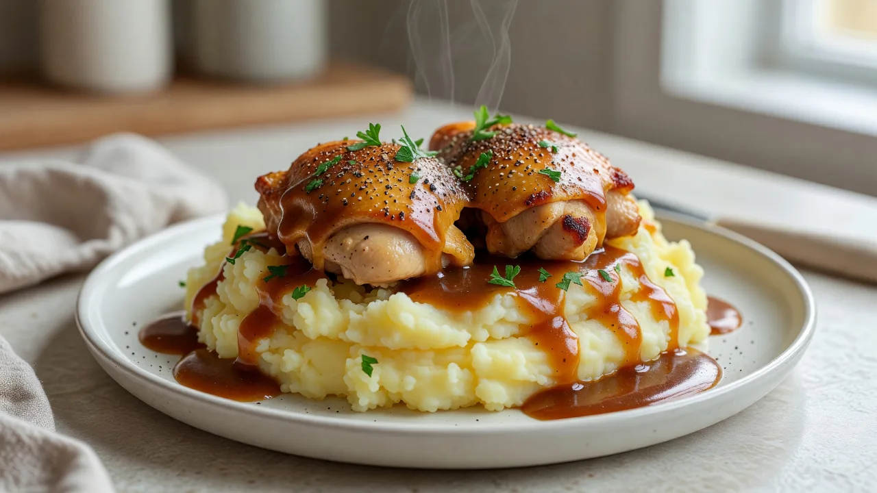 Crockpot Chicken and Gravy