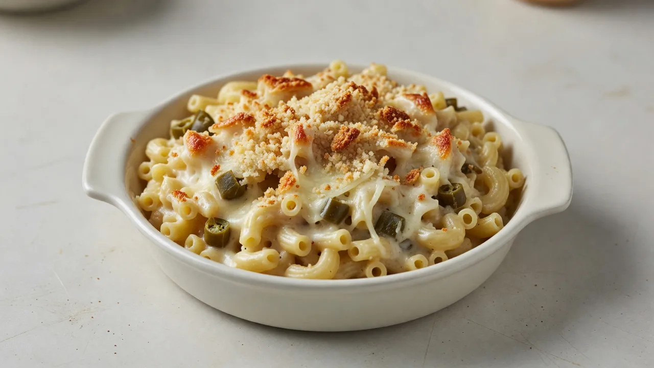 Classic Hatch Green Chile Mac and Cheese