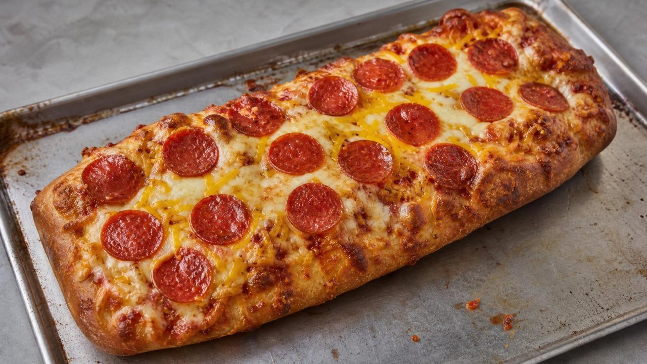 Domino’s Cheesy Bread Pizza Melt recipe