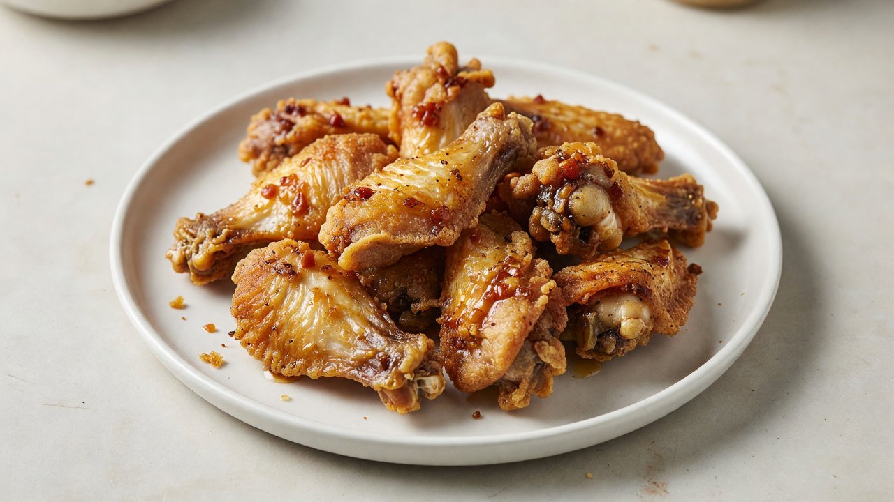 Double-Fried Maple Chipotle Wings