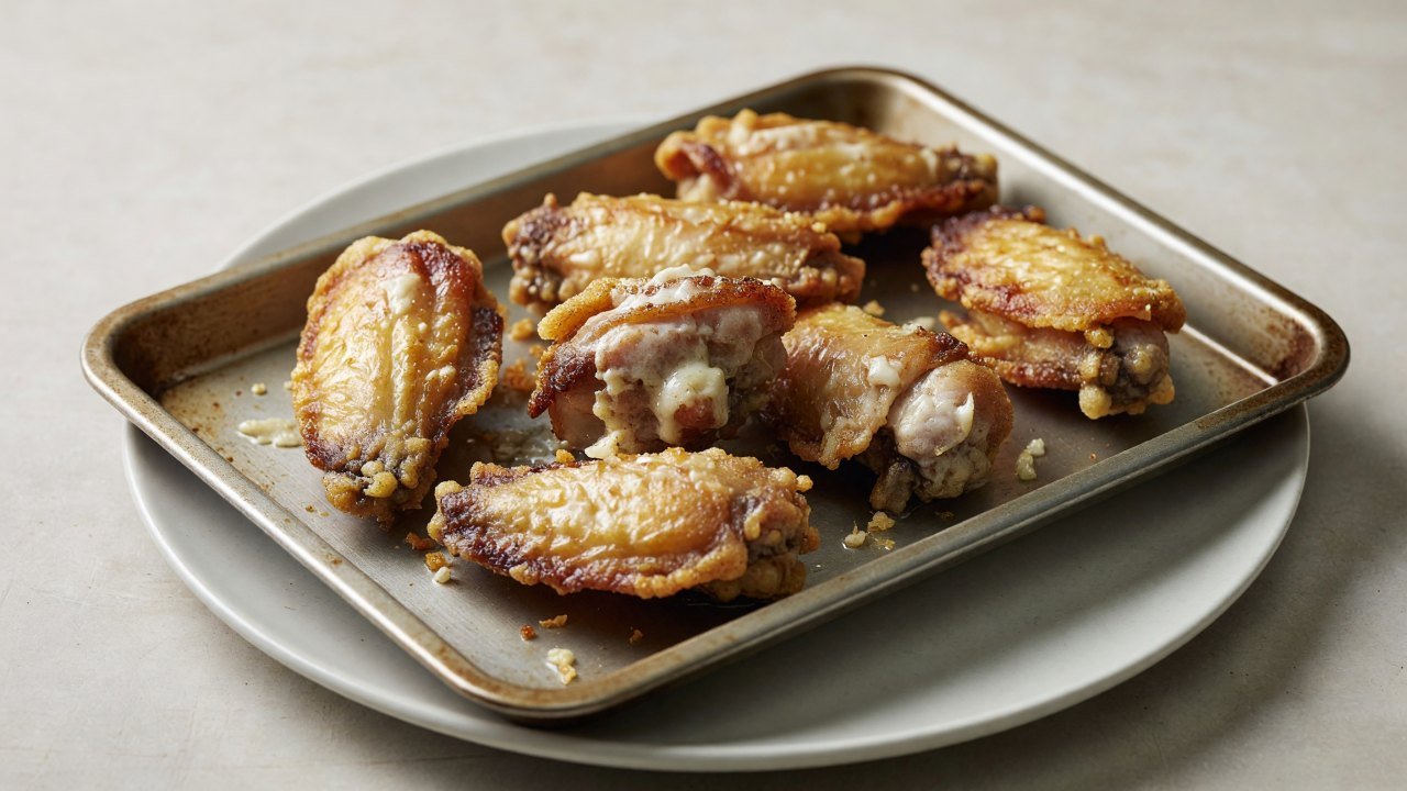 Double-Fried Miso Butter Wings