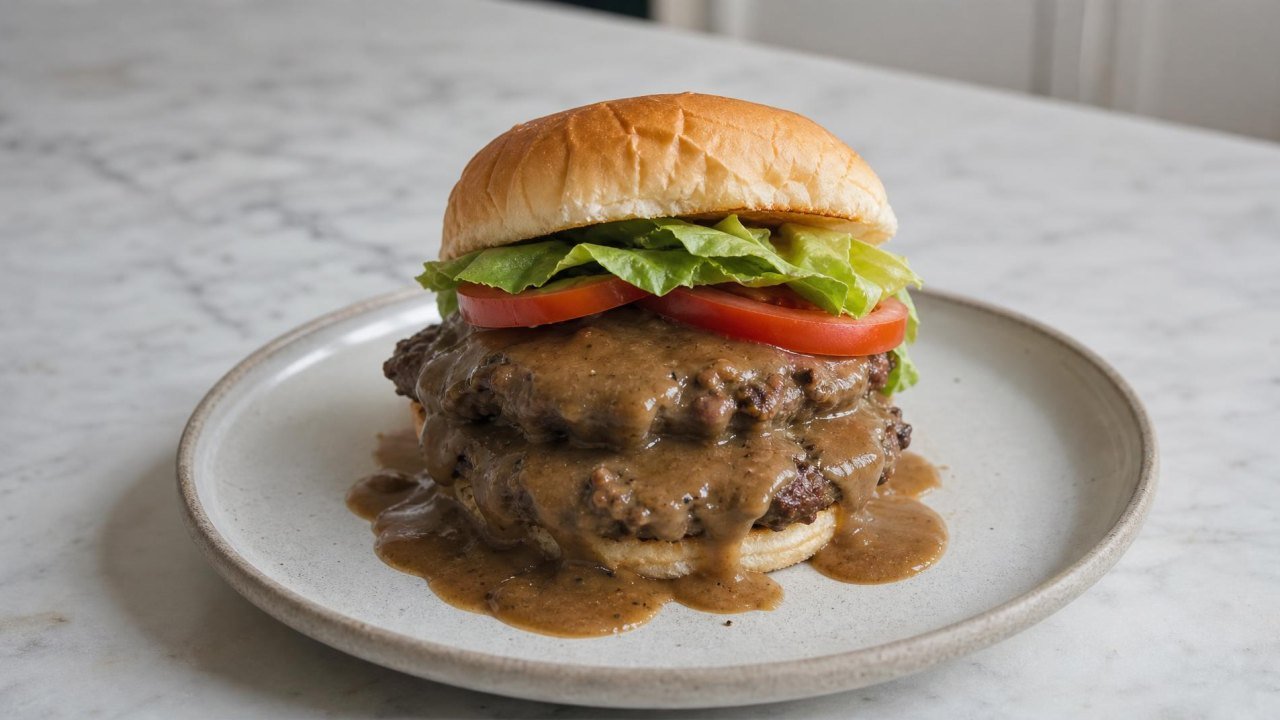 Double Stack Gravy Burger