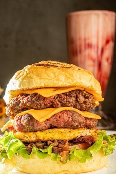Double Stack Gravy Burger