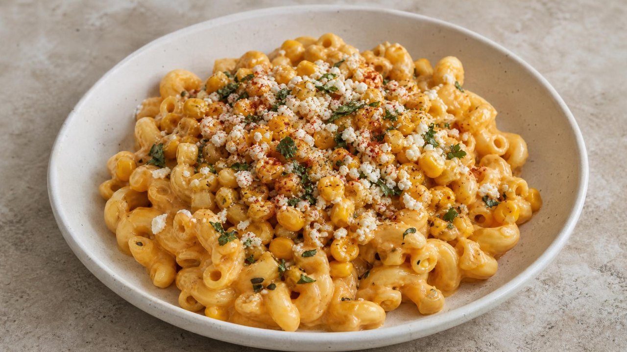 Elote Mac and Cheese