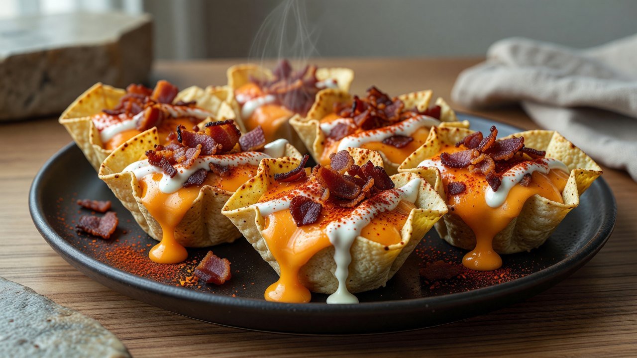 Flamin’ Nacho Bacon Ranch Cups