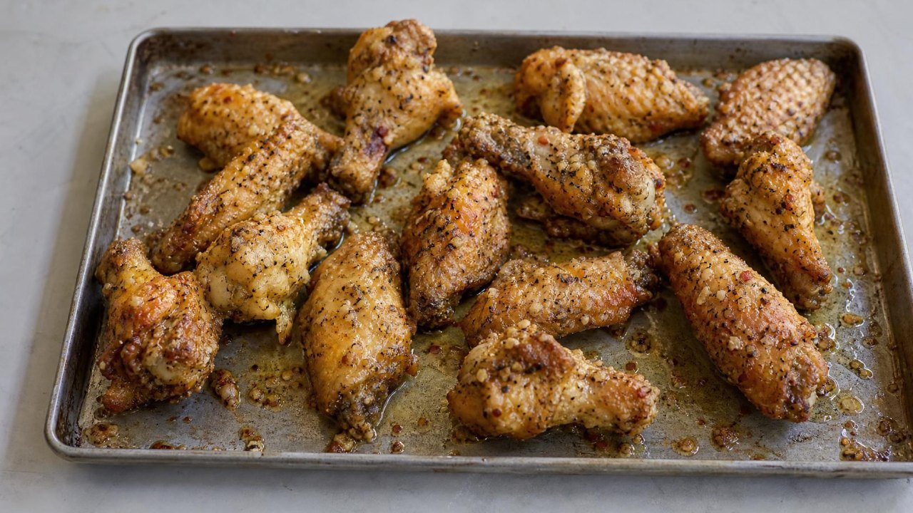 Garlic Parmesan Chicken Wings