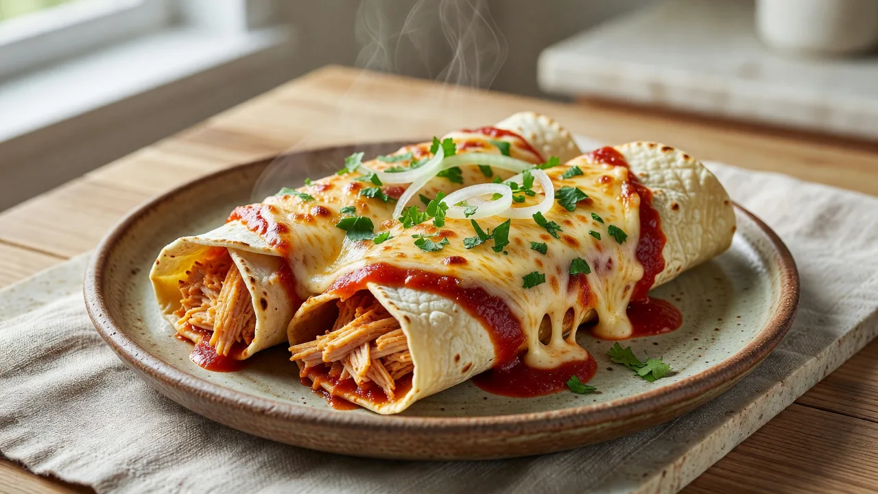 Classic Homemade Chicken Enchiladas