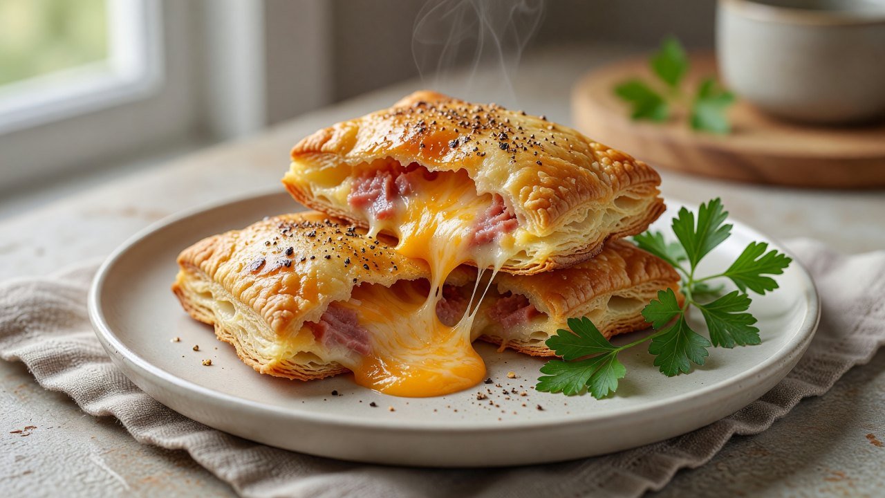 Hot Ham and Cheese Pockets