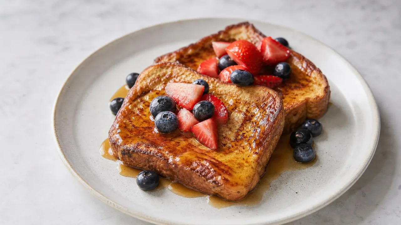 Ice Cream Bread French Toast