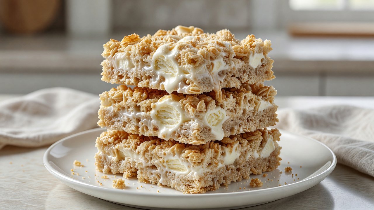 Ice Cream Cereal Bars