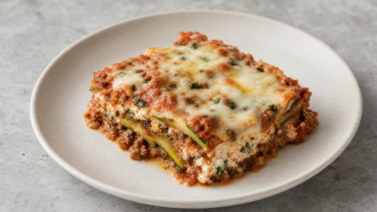 Keto Zucchini Lasagna
