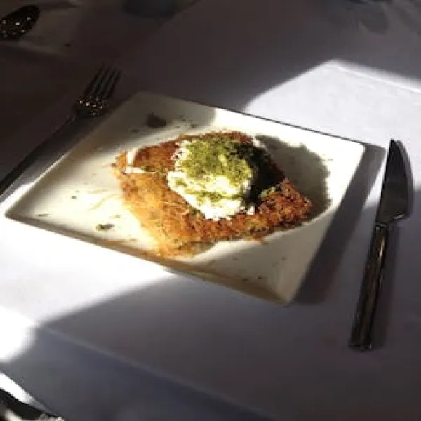 Easy Knafeh with Syrup
