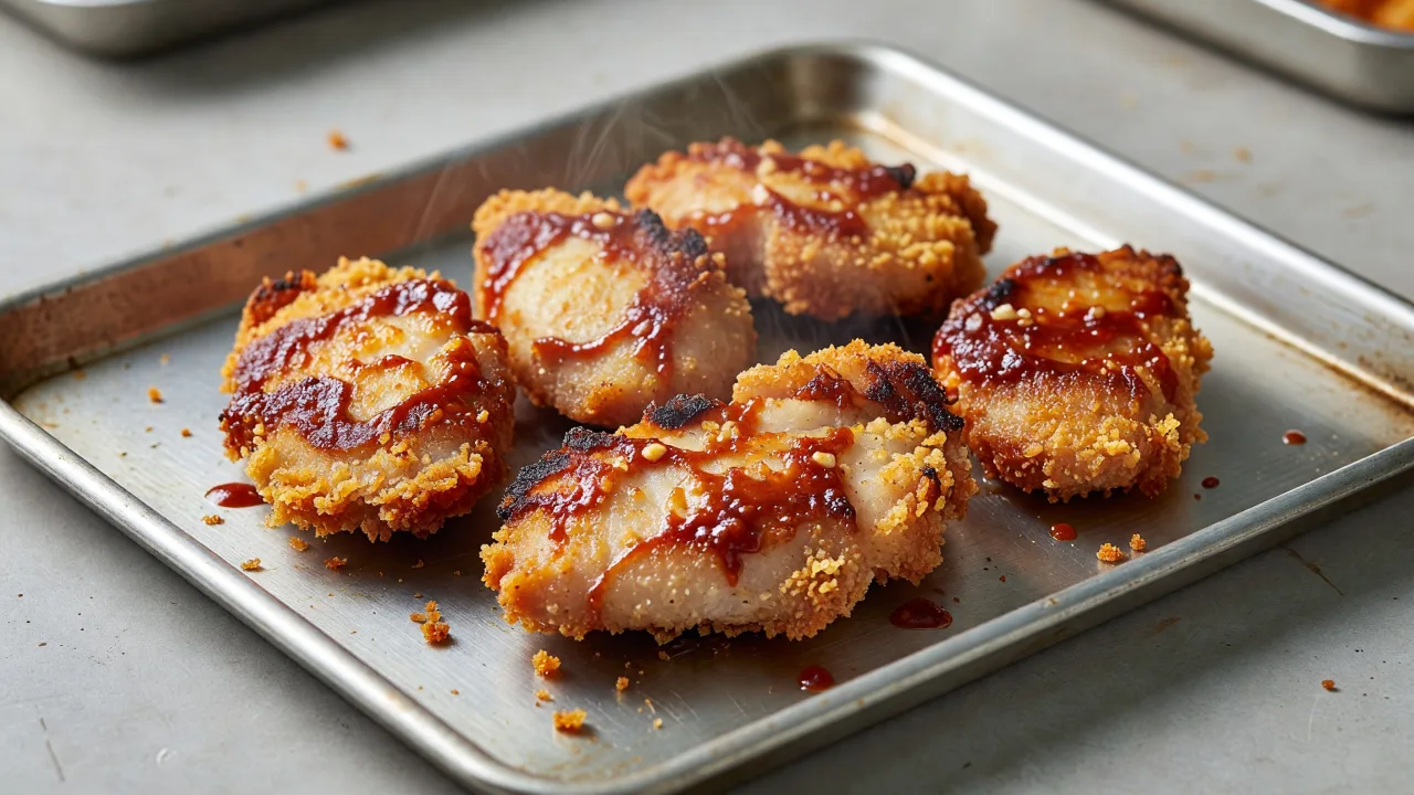 Classic Gochujang Fried Chicken Cutlets