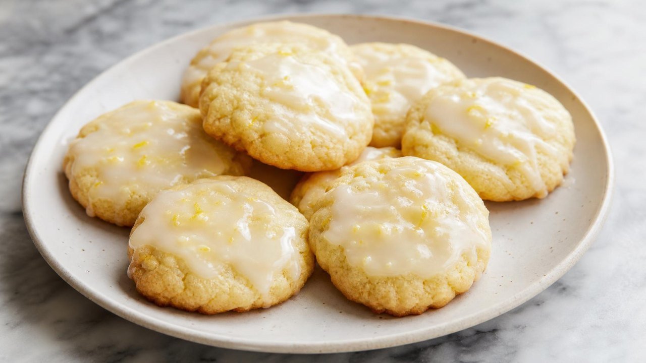 Lemon Glazed Cookies recipe
