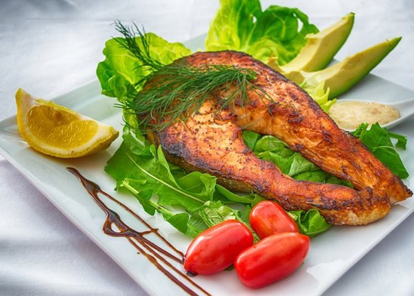 Lemon Glazed Salmon