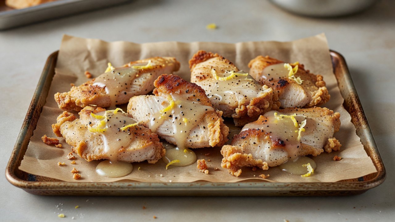 Lemon Pepper Chicken-Fried Chicken preview