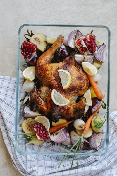 Lemon Thyme Roasted Chicken
