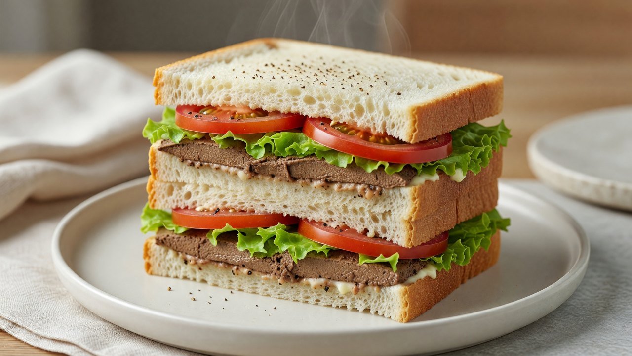 Liver Spread Sandwiches