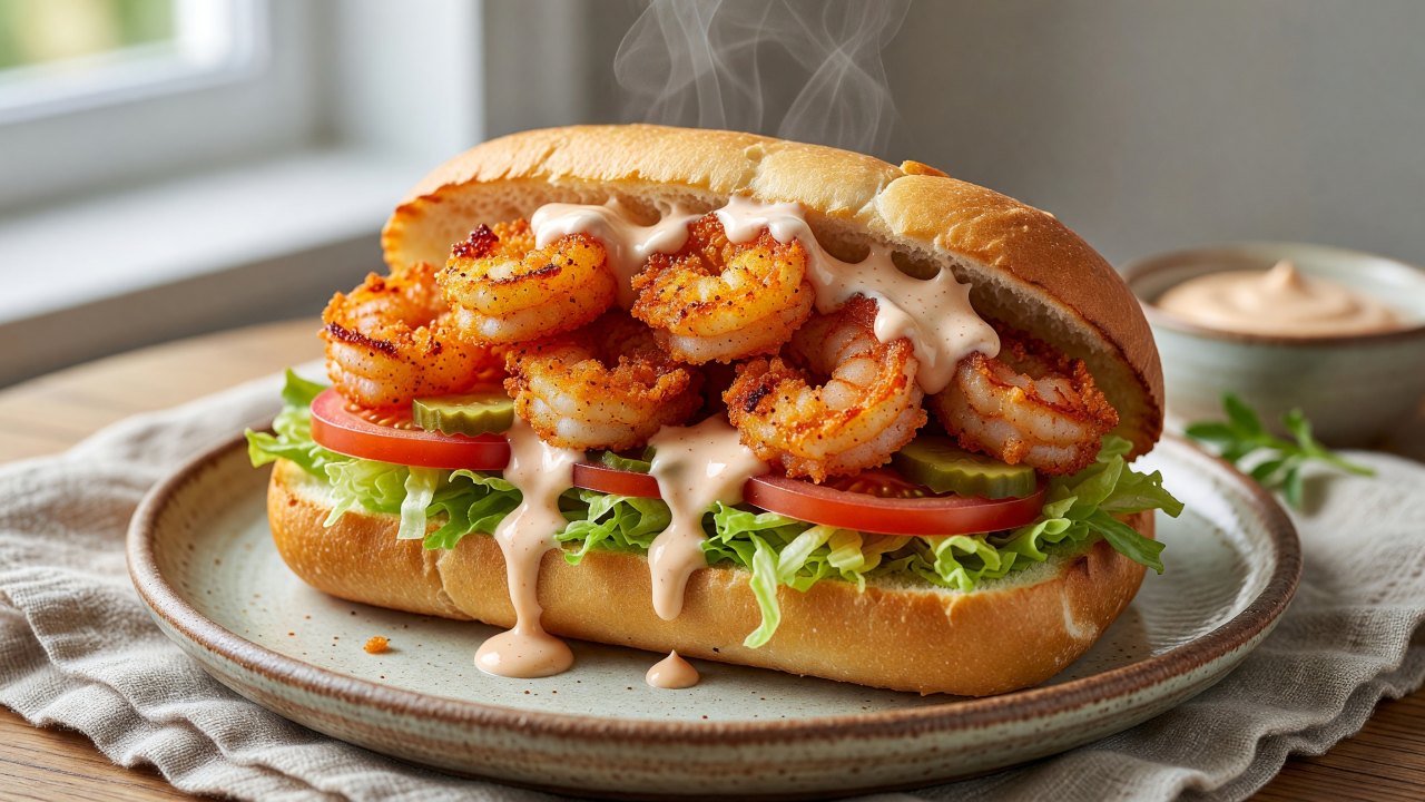 Louisiana Shrimp Po’ Boys