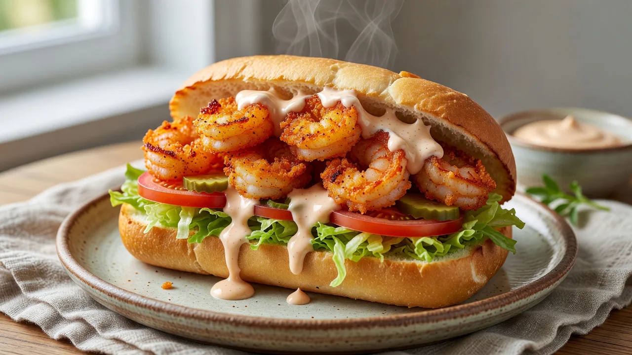 Louisiana Shrimp Po’ Boy