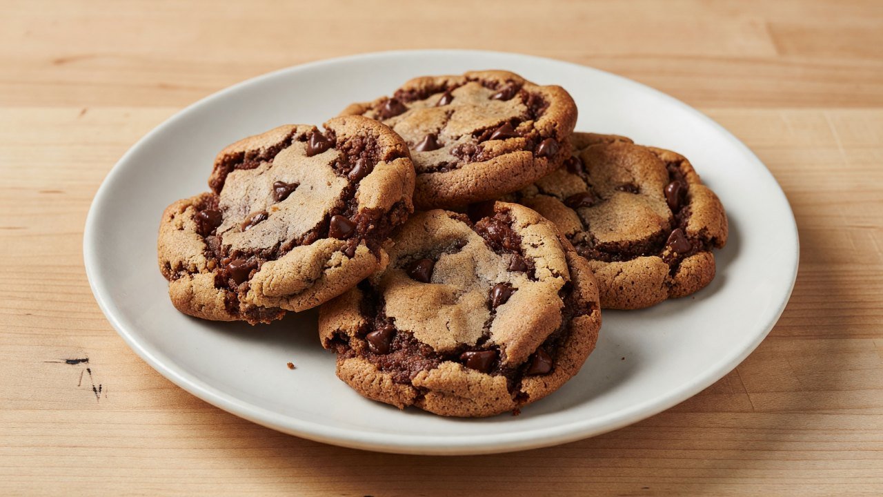 Malted Brownie Cookies