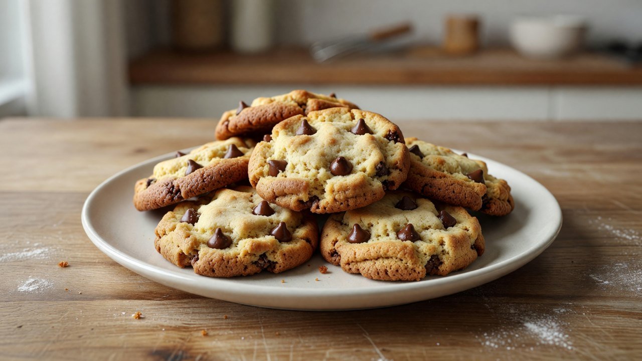Malted Milk Chocolate Drop Cookies