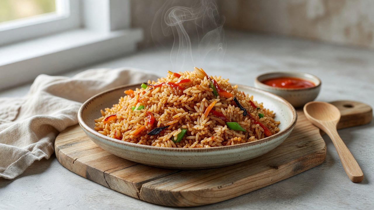 Maple-Sriracha Fried Rice preview