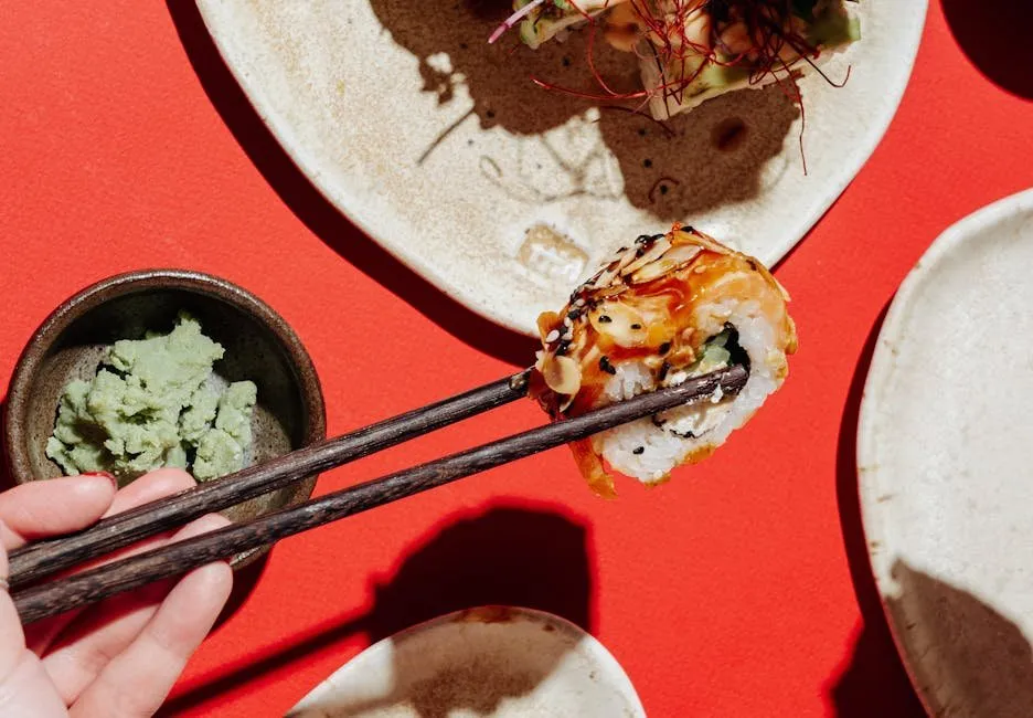 Nashville Hot Chicken Sushi Roll