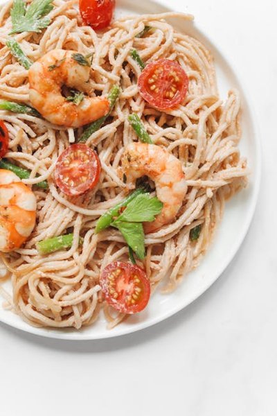 Olive Garden Chicken and Shrimp Carbonara
