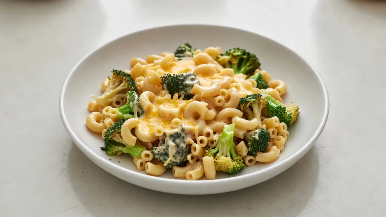 One-Pot Broccoli Cheddar Mac