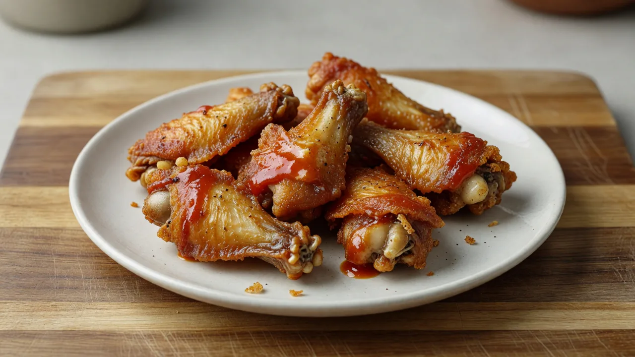 Oven-Crisped Classic Buffalo Wings