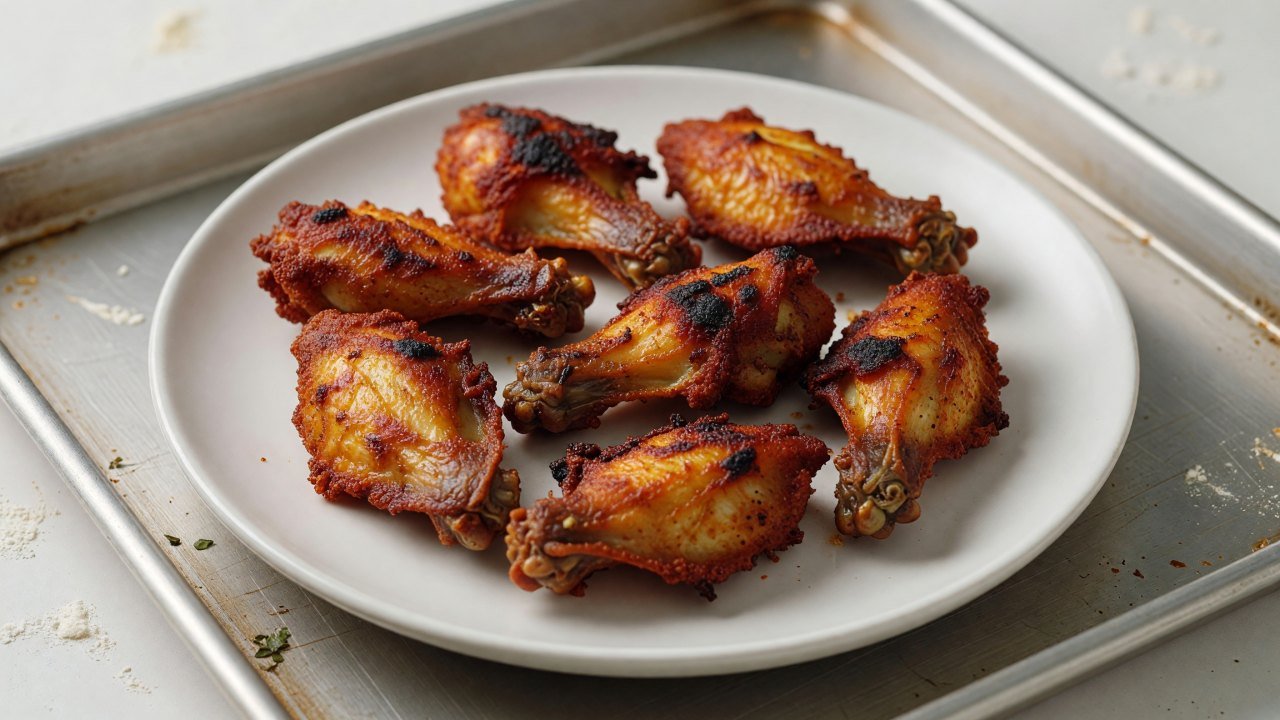 Oven-Crisped Tandoori Wings
