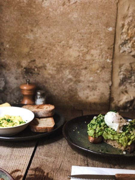 Pesto Avocado Hash Brown Toast