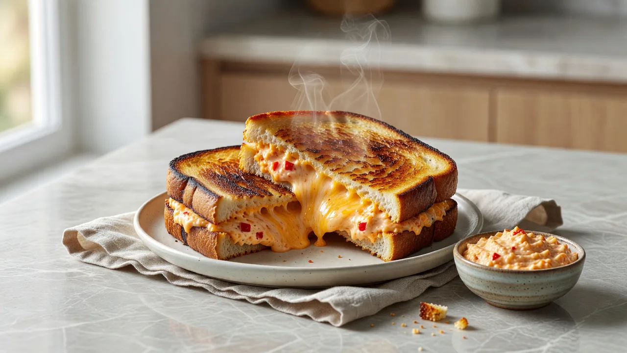 Classic Pimento Grilled Cheese