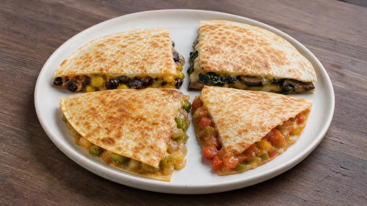 Quick Quesadillas Four Ways