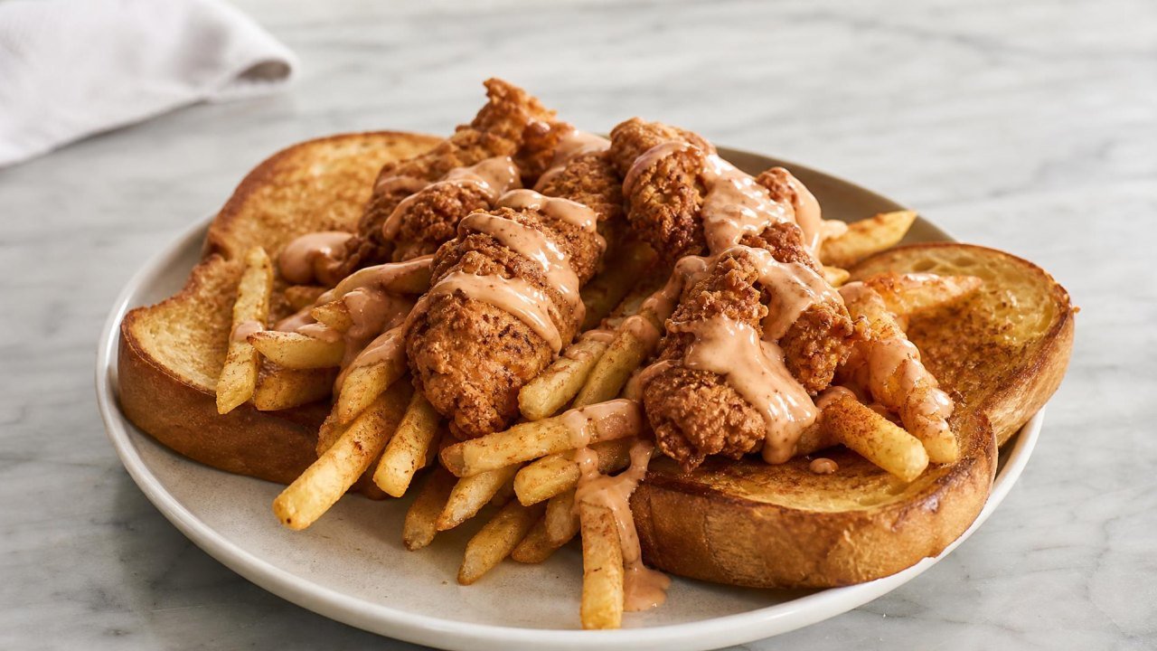 Raisin’ Cane’s Chicken Tender Toast Box