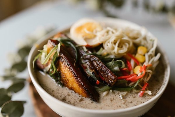 Ramen-Wrapped Corn Dogs