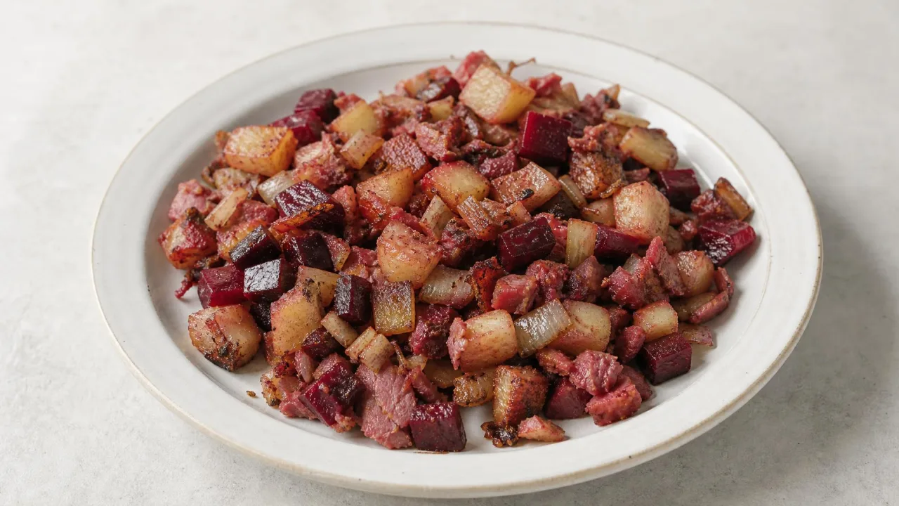 Classic Red Flannel Hash