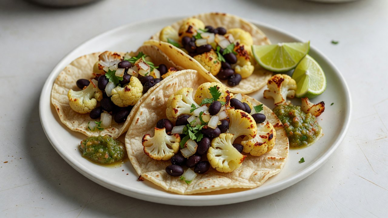 Standard Roasted Cauliflower Street Tacos
