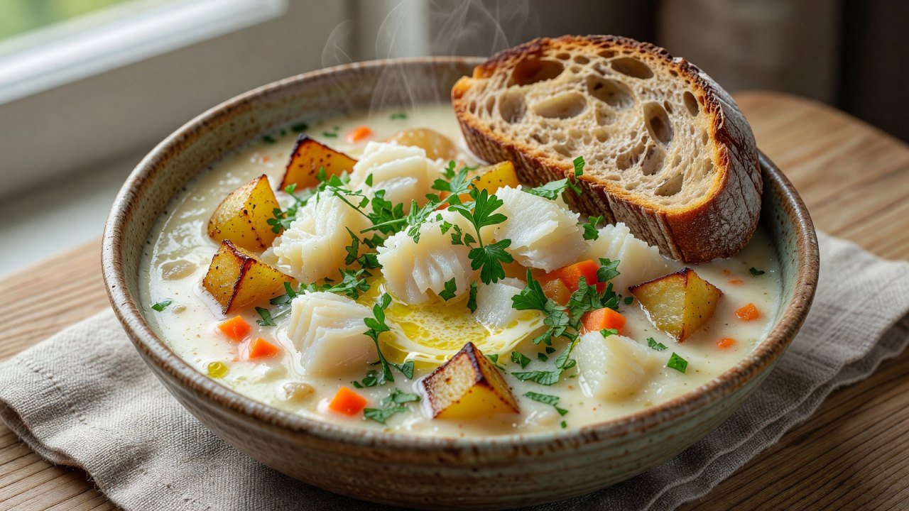 Salt Cod Chowder