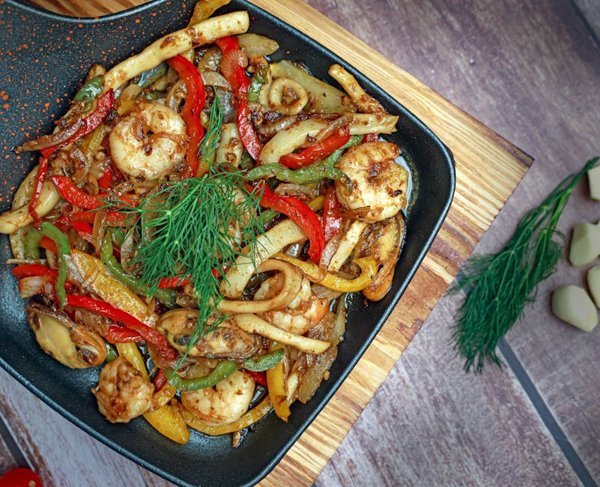 Sheet Pan Salmon With Vegetables