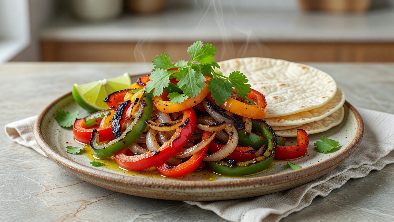 Sheet Pan Vegetable Fajitas