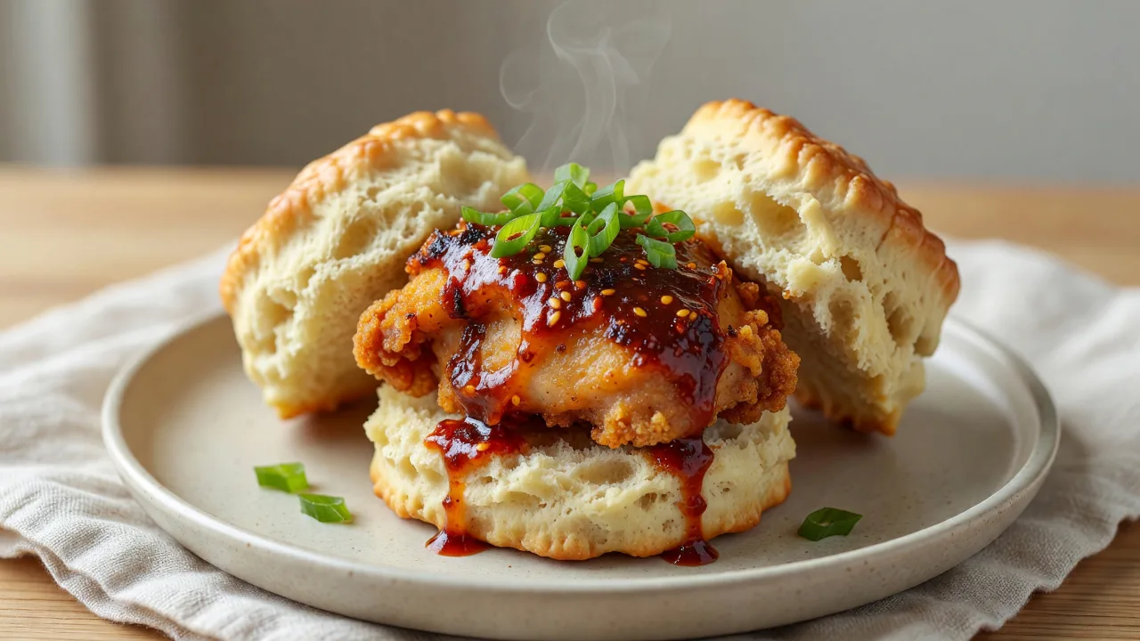 Sichuan Hot Chicken Biscuit (Premium)