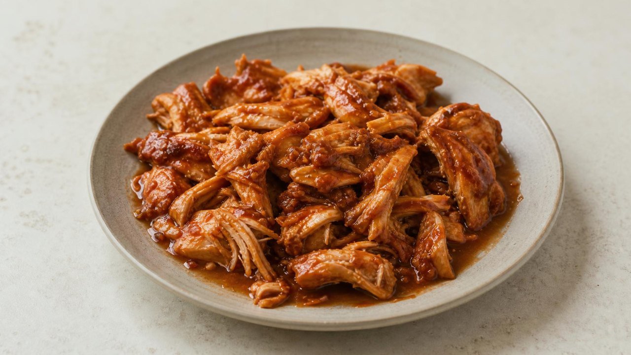 Slow Cooker BBQ Chicken Thighs