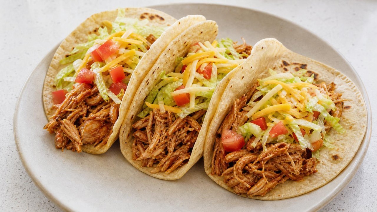Slow Cooker Chicken Tacos