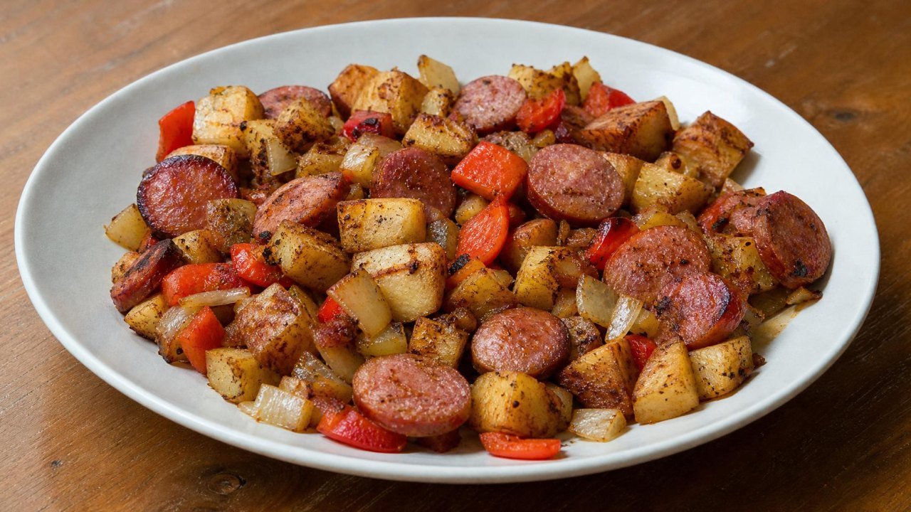 Smoked Sausage and Potatoes recipe