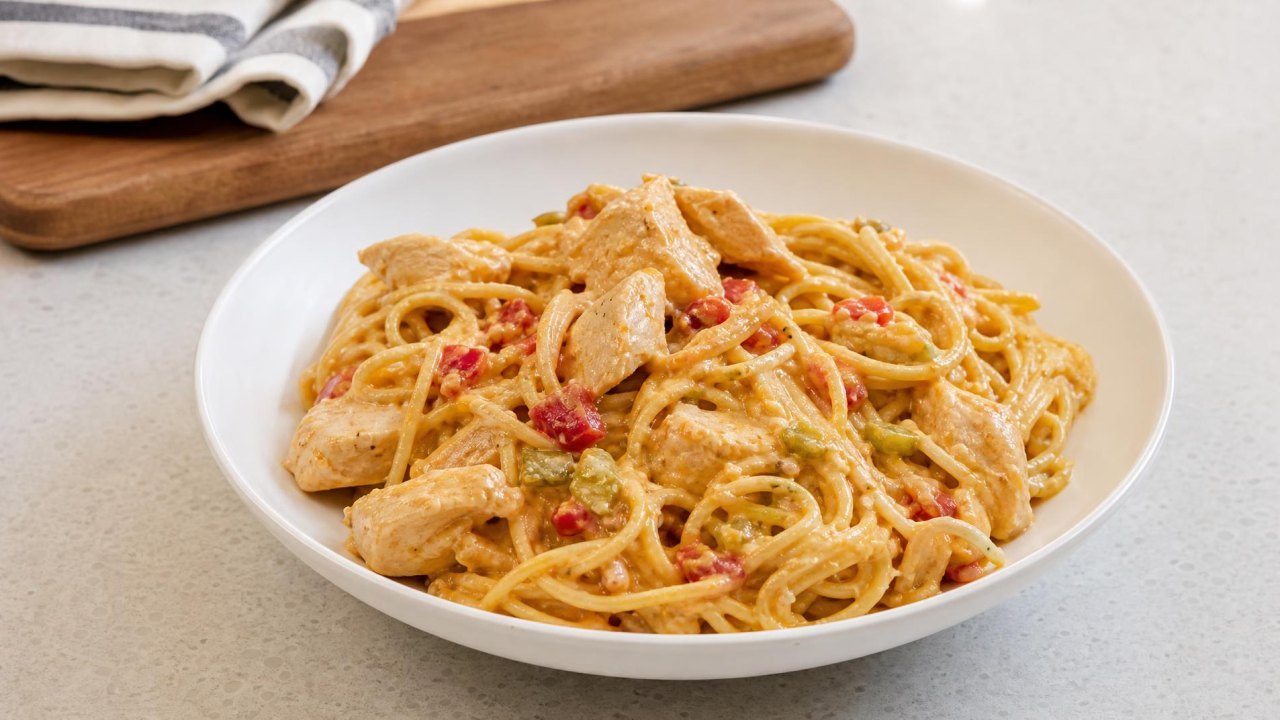 Southern Chicken Spaghetti