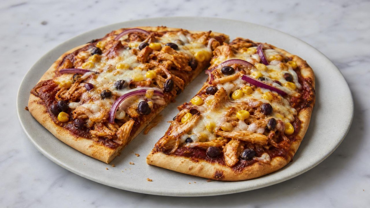 Southwest BBQ Chicken Flatbread