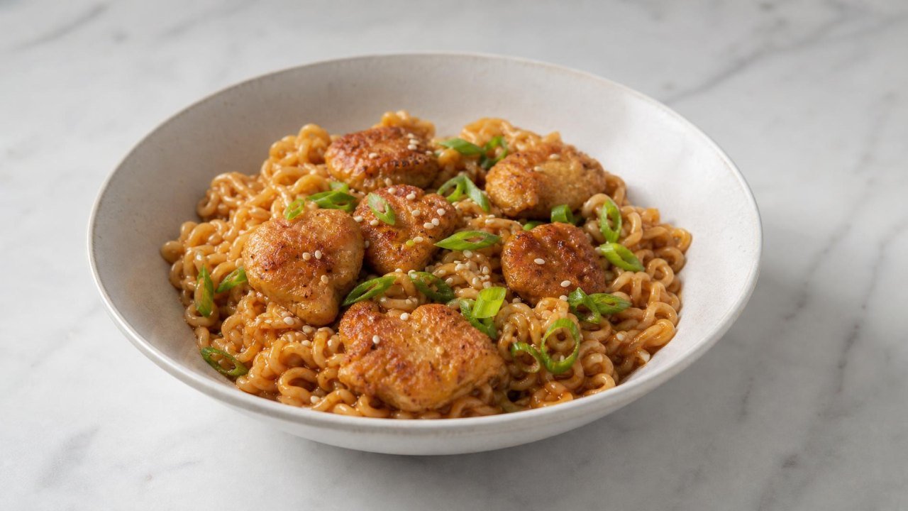 Spicy Chicken Nugget Ramen